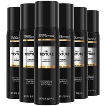 Spray de acabamento de textura seca TRESemmé, pacote com 6 unidades acabamento fosco, texturização e volume, controle de umidade e frizz 24 horas, 5 onças de chá