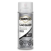 Spray de acabamento em madeira Watco 63081 Lacquer Clear 330ml Gloss