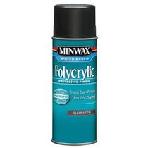 Spray de acabamento protetor Minwax Polycrylic Clear Satin 340ml