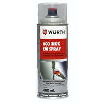 Spray de Aço Inox 400ml Wurth 0893114116 Unitário Spray de Aço Inox 400ml Wurth 0893114116 Unitário
