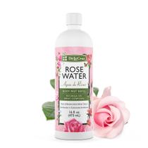 Spray de água de rosas Body Mist De La Cruz 473 ml sem álcool Spray de água de rosas Body Mist De La Cruz 473 ml sem álcool