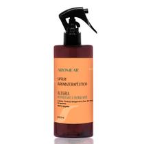Spray de Ambiente Aromaterapêutico - ALEGRIA - Com Limão, Toranja, Bergamota, Flor de Maça e Orquídea - 100% Vegano