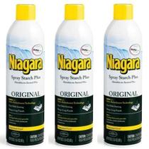 Spray de Amido Niagara Original 3 Unidades de 567 ml Cada Spray de Amido Niagara Original 3 Unidades de 567 ml Cada