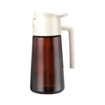 Spray De Azeite Marrom Bloqueador De Luz 470ml 2 Em 1 Dispensador De Cozinha Ferramenta De Temperos