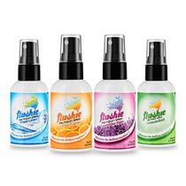 Spray de banheiro Flushie Pre-Toilet Sprays tamanho de viagem
