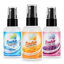 Spray de banheiro Flushie Pre-Toilet Sprays tamanho de viagem