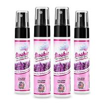 Spray de banheiro Flushie Pre-Toilet Sprays tamanho de viagem