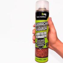 Spray de borracha liquida impermeabilizante 400ml branco hm rubber