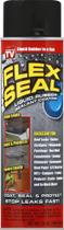 Spray de borracha preta acetinada Sealant Flex Seal 414 ml, caixa com 6