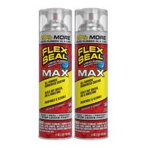 Spray de borracha sobre revestimento selante Flex Seal MAX 500 ml, pacote com 2 unidades Spray de borracha sobre revestimento selante Flex Seal MAX 500 ml, pacote com 2 unidades
