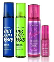 Spray De Brilho + Deslumbre + Fluido Liso Mágico + Óleo Liso Mágico - Lowell