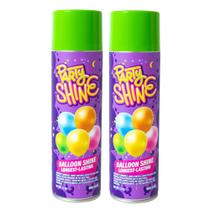 Spray de brilho em balão Shiny Fiesta Party Shine 385 ml (pacote com 2)