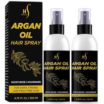 Spray de brilho para cabelo HerStyler Óleo de Argan 2x200ml Frizz Control