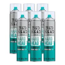 Spray de Cabelo Bed Head Hard Head - Fixação Extra Forte (6 Unidades)