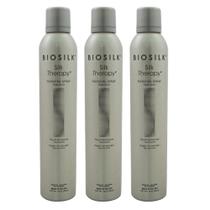 Spray de cabelo BioSilk Silk Therapy Firm Hold 300 ml (pacote com 3)