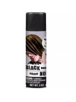 Spray de cabelo Color Amscan Stunning Black 90ml, ideal para festas