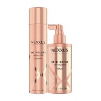 Spray de cabelo e spray de brilho Nexxus Medium Hold 283g e 236ml