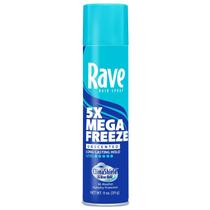Spray de cabelo em aerossol RAVE 5X Freeze Heat Protection 325 ml Spray de cabelo em aerossol RAVE 5X Freeze Heat Protection 325 ml