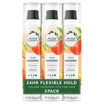 Spray de cabelo Herbal Essences Volumizing Strong Hold 710mL x3