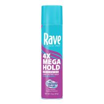 Spray de cabelo rave 4X Mega Aerosol sem perfume 325 ml Lasting Hold Spray de cabelo rave 4X Mega Aerosol sem perfume 325 ml Lasting Hold