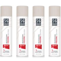 Spray de cabelo Salon Grafix Mega Hold Professional 300mL x4 Spray de cabelo Salon Grafix Mega Hold Professional 300mL x4