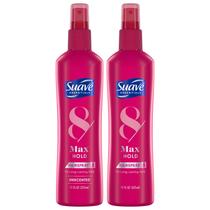 Spray de Cabelo Suave Max Hold - Pacote com 2 Unidades - Sem Perfume