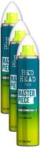 Spray de cabelo TIGI Bed Head Masterpiece Strong Hold 70 ml (pacote com 3) Spray de cabelo TIGI Bed Head Masterpiece Strong Hold 70 ml (pacote com 3)