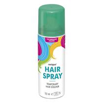 Spray de cabelo Unique Green Neon 130 ml (1 unidade) para eventos especiais Spray de cabelo Unique Green Neon 130 ml (1 unidade) para eventos especiais