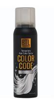 Spray de Coloração Capilar BTL Professional Glitter Prata 80 g