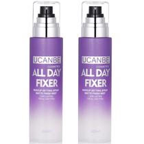 Spray de configuração de maquiagem UCANBE Matte Finishing 200mL, conjunto de 2 peças Spray de configuração de maquiagem UCANBE Matte Finishing 200mL, conjunto de 2 peças