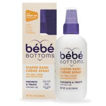 Spray de creme para assaduras Bébé Bottoms 100mL para bebês