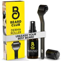 Spray de Crescimento de Barba com Biotina e Derma Roller - Beard Club