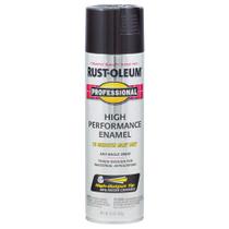 Spray de esmalte preto brilhante Paint Rust-Oleum, pacote com 6 unidades, 450 ml