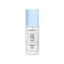 Spray de fixação Moira Hydra Priming 100ml Vegan sem crueldade Spray de fixação Moira Hydra Priming 100ml Vegan sem crueldade