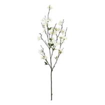 Spray de Flor de Cerezo Artificial Vickerman 40 cm Blanco (x3)