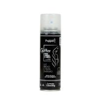 Spray de Glitter Cabelo Corpo Purpurina Removivel Brilho Roupa Body Iluminador Corporal Glow Hair Make Carnaval Maquiagem