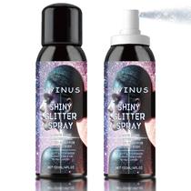 Spray de Glitter Corporal HYINUS Prata 120 ml Secagem Rápida Spray de Glitter Corporal HYINUS Prata 120 ml Secagem Rápida