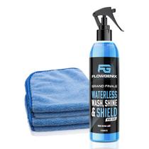 Spray de Lavagem de Carro Sem Água Flowgenix Grand Finale 240ml - com Toalhas