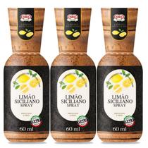 Spray De Limao Siciliano Italiano Turci 60Ml (3 Unidades)