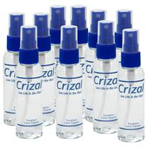 Spray de limpeza de lentes Crizal para limpeza de óculos de 60 ml, pacote com 10 Spray de limpeza de lentes Crizal para limpeza de óculos de 60 ml, pacote com 10