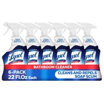 Spray de limpeza Lysol Power Foaming para banheiros 650mL x6