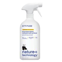 Spray de limpeza multiuso ATTITUDE Citrus Zest 800 ml Vegan Spray de limpeza multiuso ATTITUDE Citrus Zest 800 ml Vegan