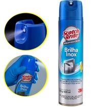 Spray de Limpeza Profissional para Inox e Alumínio 400ML SCOTCH-BRITE 3M