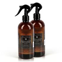 Spray de linho Abbey & Sullivan Sândalo e Patchouli 480 ml x2 Spray de linho Abbey & Sullivan Sândalo e Patchouli 480 ml x2