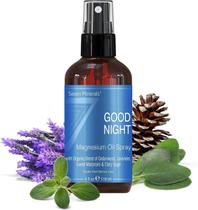 Spray de magnésio Seven Minerals Good Night 120 ml com óleos Spray de magnésio Seven Minerals Good Night 120 ml com óleos