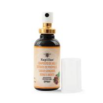 Spray de Mel com Romã, Gengibre, Própolis e Menta - Napillus 30 ml