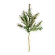 Spray de Natal artificial Vickerman Cashmere Pine 61 cm, pacote com 4 Spray de Natal artificial Vickerman Cashmere Pine 61 cm, pacote com 4