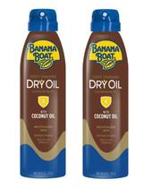 Spray de Óleo Bronzeador Banana Boat FPS 4 com Óleo de Coco 170ml x2