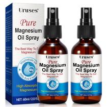 Spray de óleo de magnésio Urus Pure Magnésio 2PCS 100mL Spray de óleo de magnésio Urus Pure Magnésio 2PCS 100mL