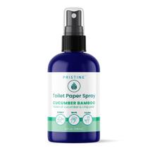 Spray de papel higiênico PRISTINE Cucumber Bamboo 120mL Spray de papel higiênico PRISTINE Cucumber Bamboo 120mL